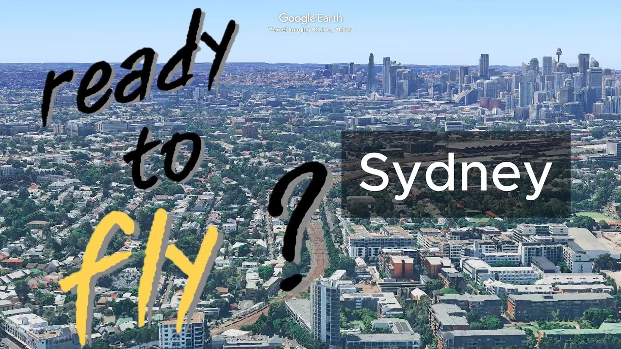 Free Flight over Sydney | Speedy Aerial Adventure