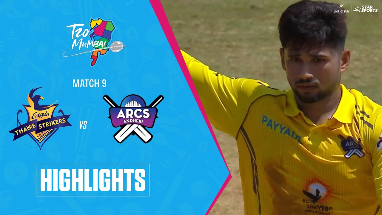 Divyansh Saxena powers Arcs Andheri to a dominant win | Highlights | #T20MumbaiLeague