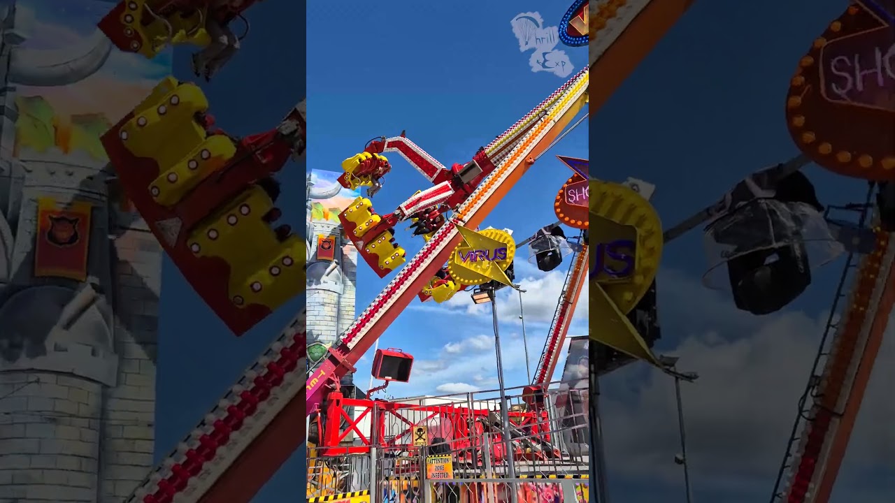 Virus - F&ecirc;te foraine de Blois 2025 #funfair #blois #feteforaine #virus #extreme #thrillride