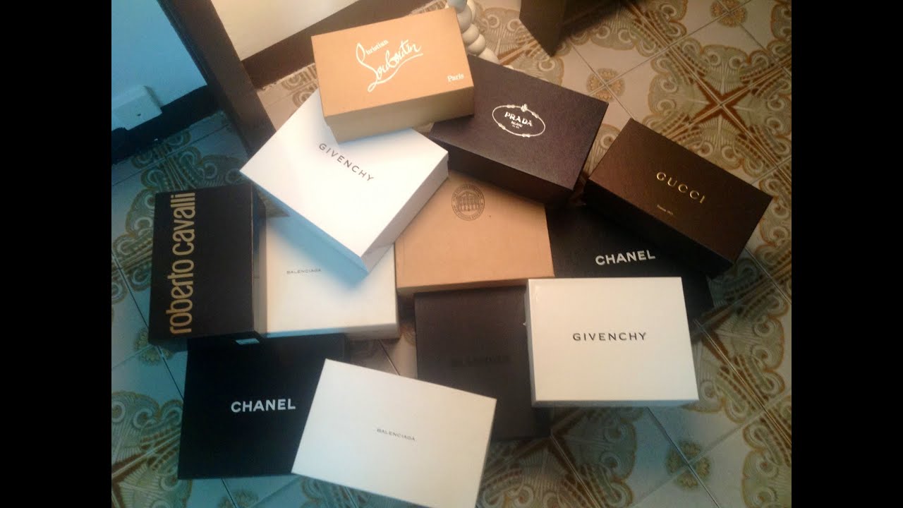Designer shoe collection, Chanel, Louboutin, Balenciaga, Givenchy, Gucci, Prada.....