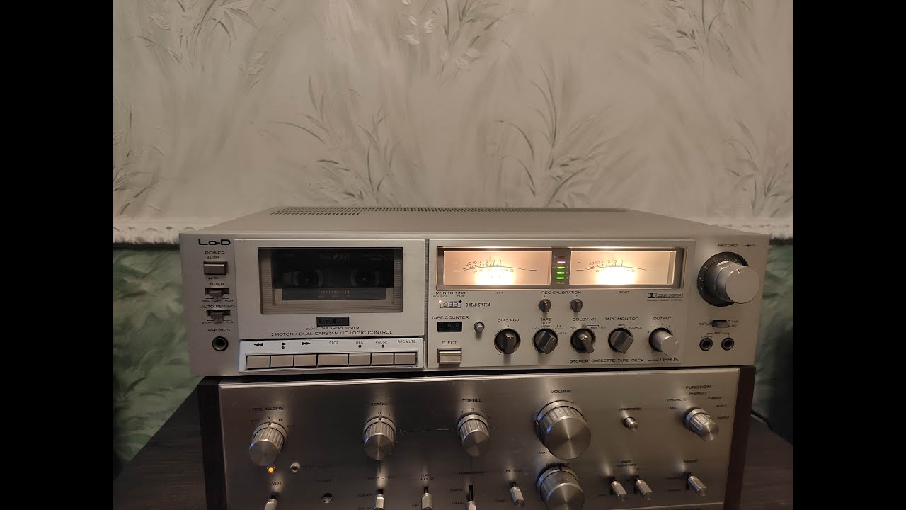 LoD d-90s. Топовая кассетная дека золотой эры Hitachi.