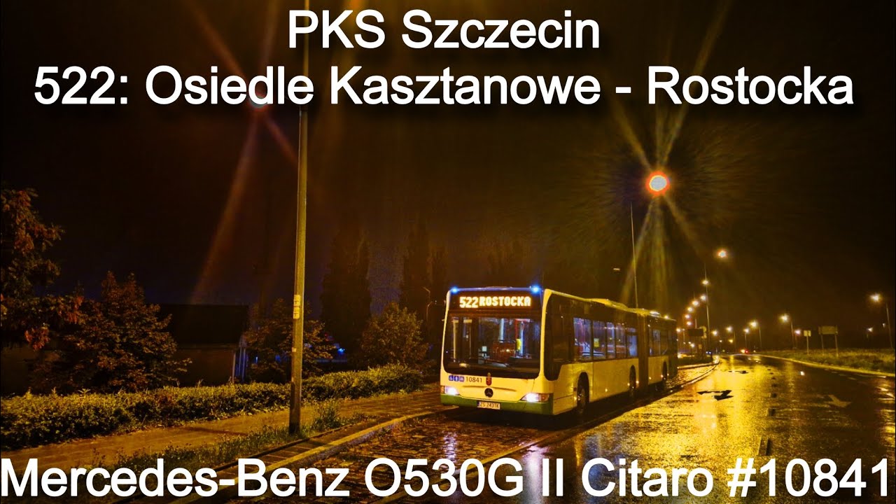 PKS Szczecin - Linia 522, Mercedes-Benz O530G II Citaro #10841