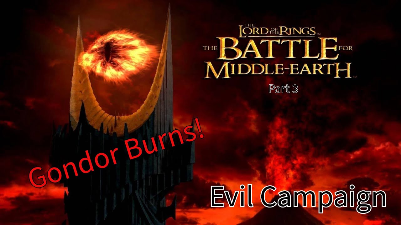 Playing My All Time Favorite Game with the Shadow and Flame Mod BFME || Full Playthrough Evil Part 3