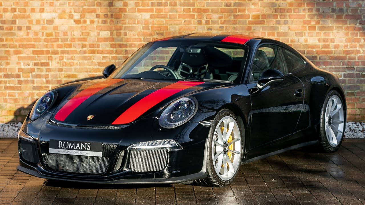 2016 Porsche 911 R - Black (PTS) - Walkaround, Interior & Exhaust Sound - High Quality