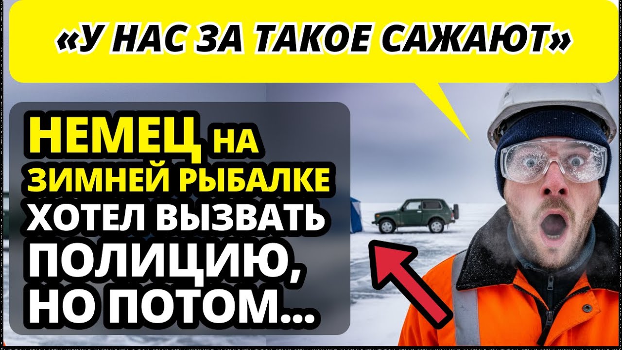 7 вещей на зимней рыбалке, от которых у европейца СНЕСЛО КРЫШУ.
