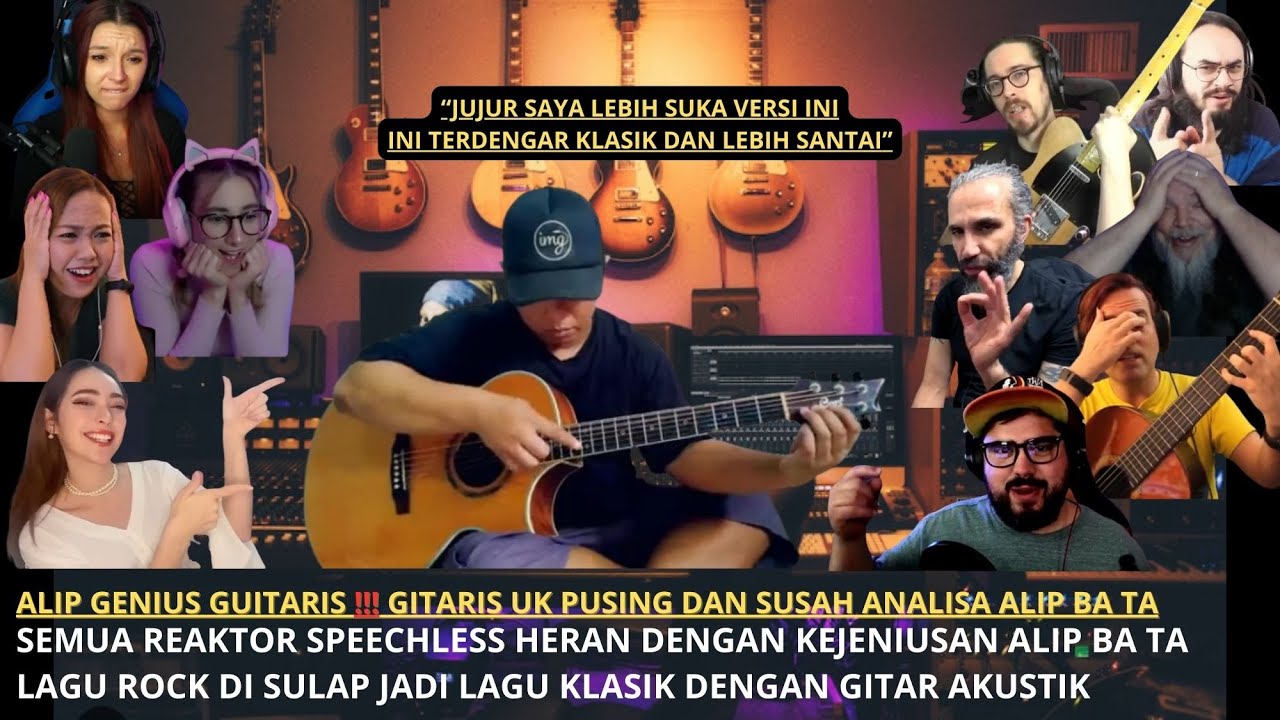 KING OF HARMONIC‼️ALIP BA TA SULAP LAGU ROCK JADI LAGU CLASIK DT Another Day ( fingerstyle guitar) 💥