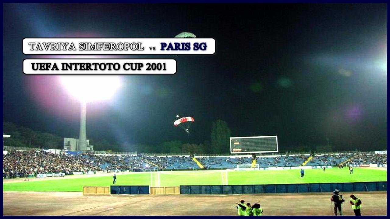 Tavriya Simferopol vs PSG (UEFA Intertoto Cup 2001) @Full Match