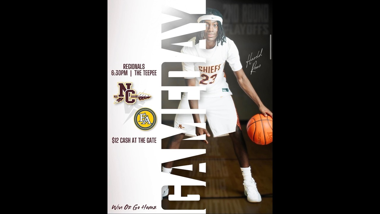 Nat Central vs East Ascension: 2nd Round Playoff Game (Basketball) -Full Game