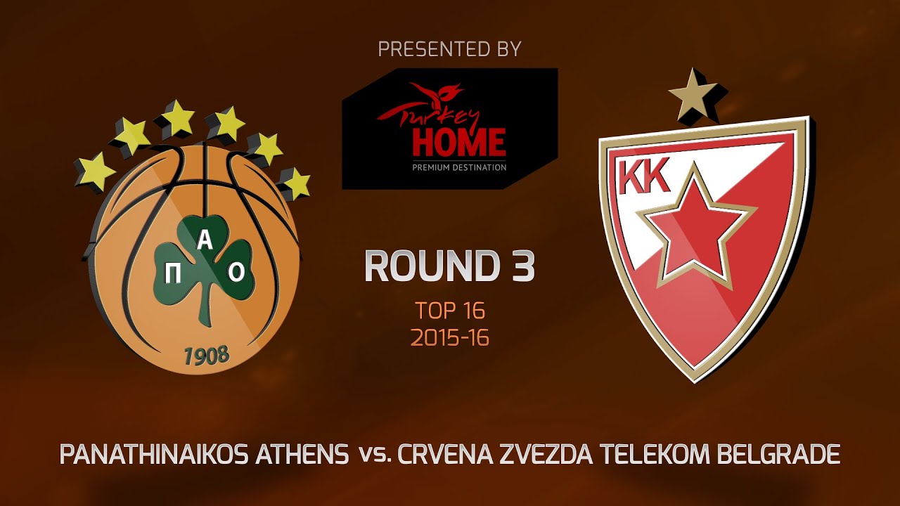 Highlights: Panathinaikos Athens-Crvena Zvezda Telekom Belgrade