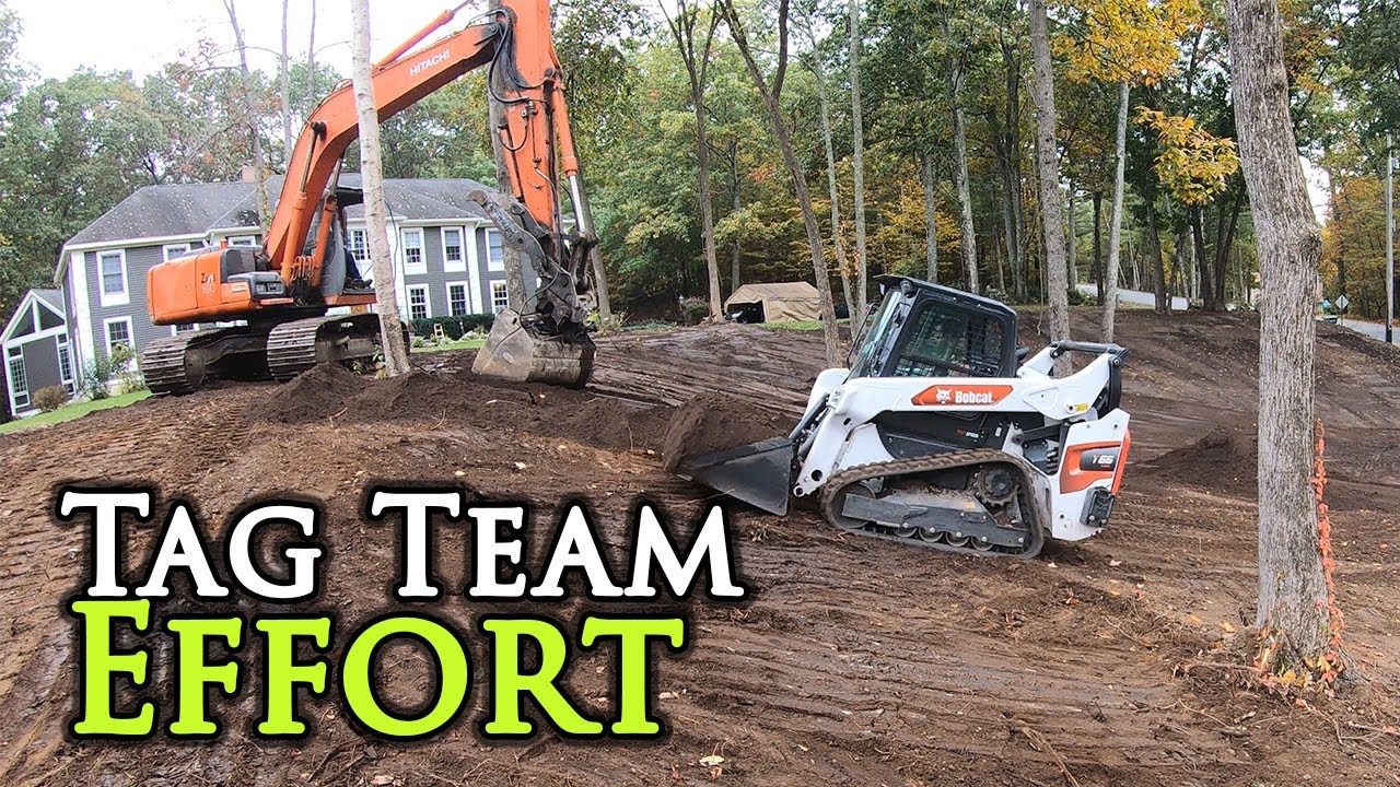 Huge Lawn Install on a Steep Grade