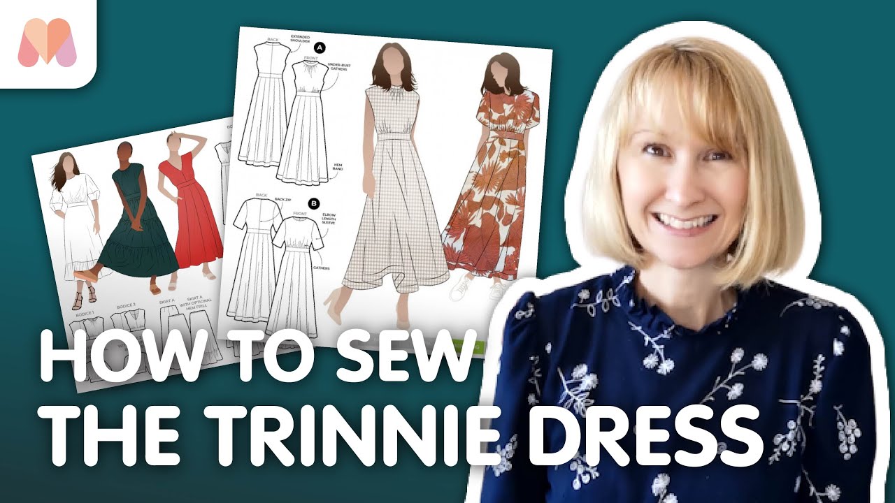 Sewing the Trinnie Dress with Extension Pack | Style Arc Pattern Tutorial
