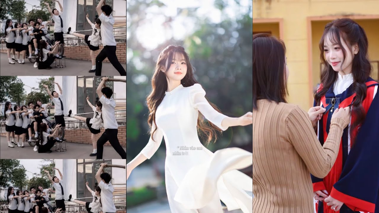 Tiktok kỉ yếu học sinh cấp 3 , chất chơi , mẫu để quay lưu lại kỉ niệm 😍