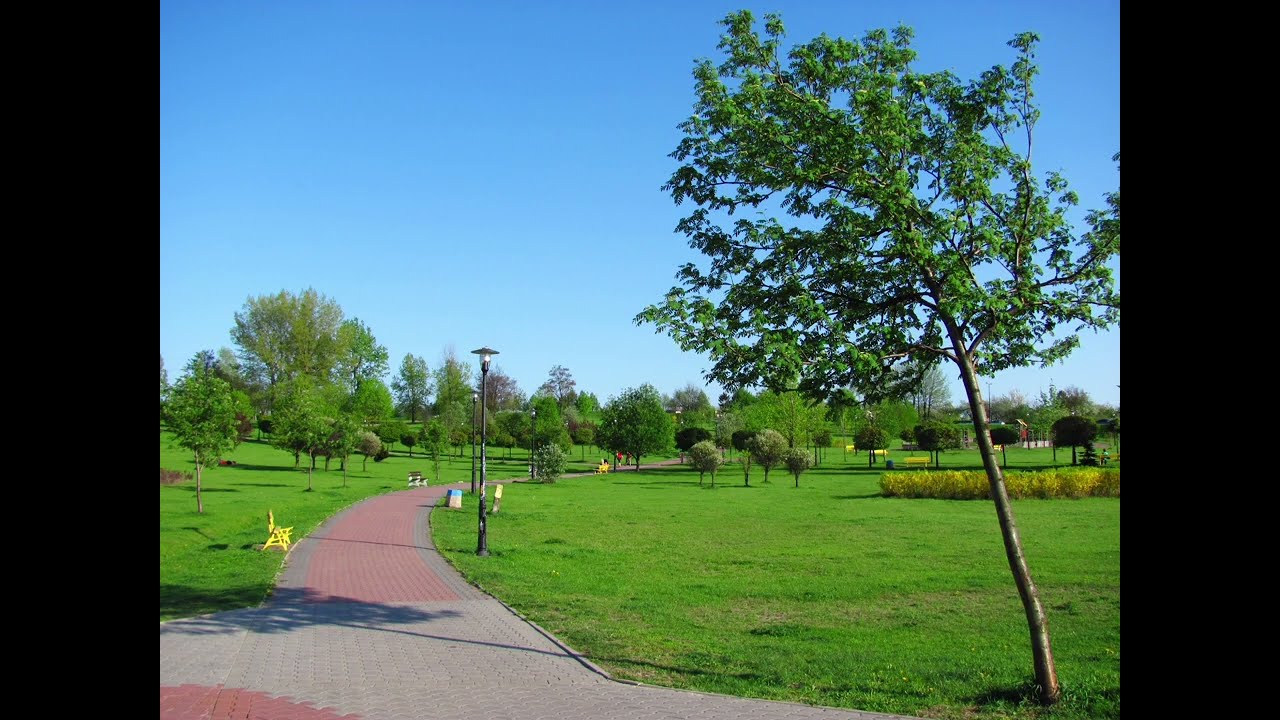 Sosnowiec, park Środula, wiosenne świeżozielone widoczki, kwiecień 2012, w 4 na 3, [slideshow].