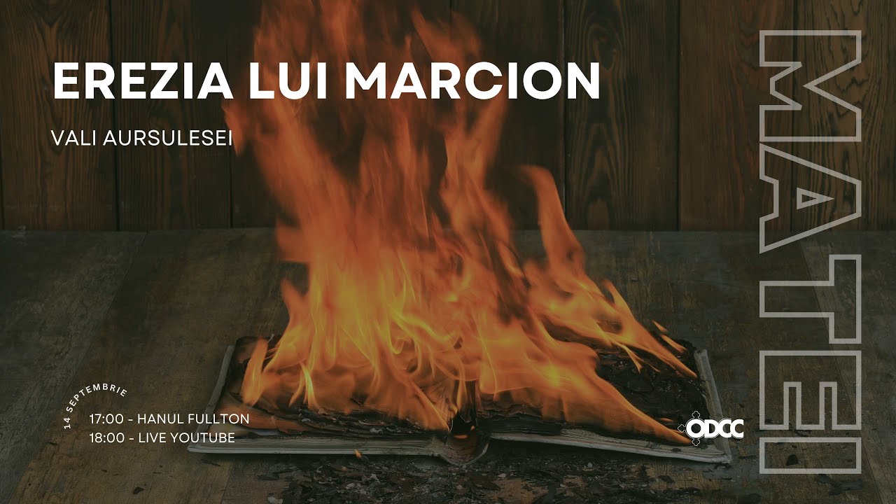 Erezia lui Marcion | Legile ceremoniale, culturale si morale | Vali Aursulesei | ODCC