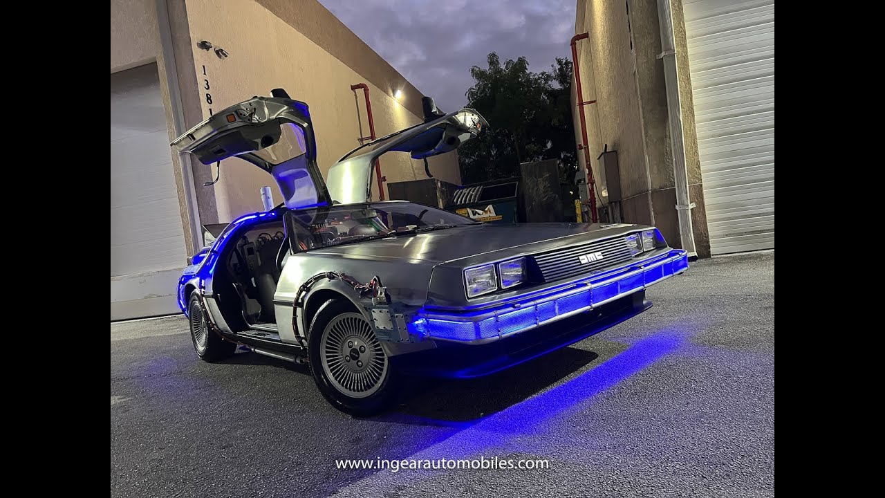 1981 Delorean DMC Back to The Future car