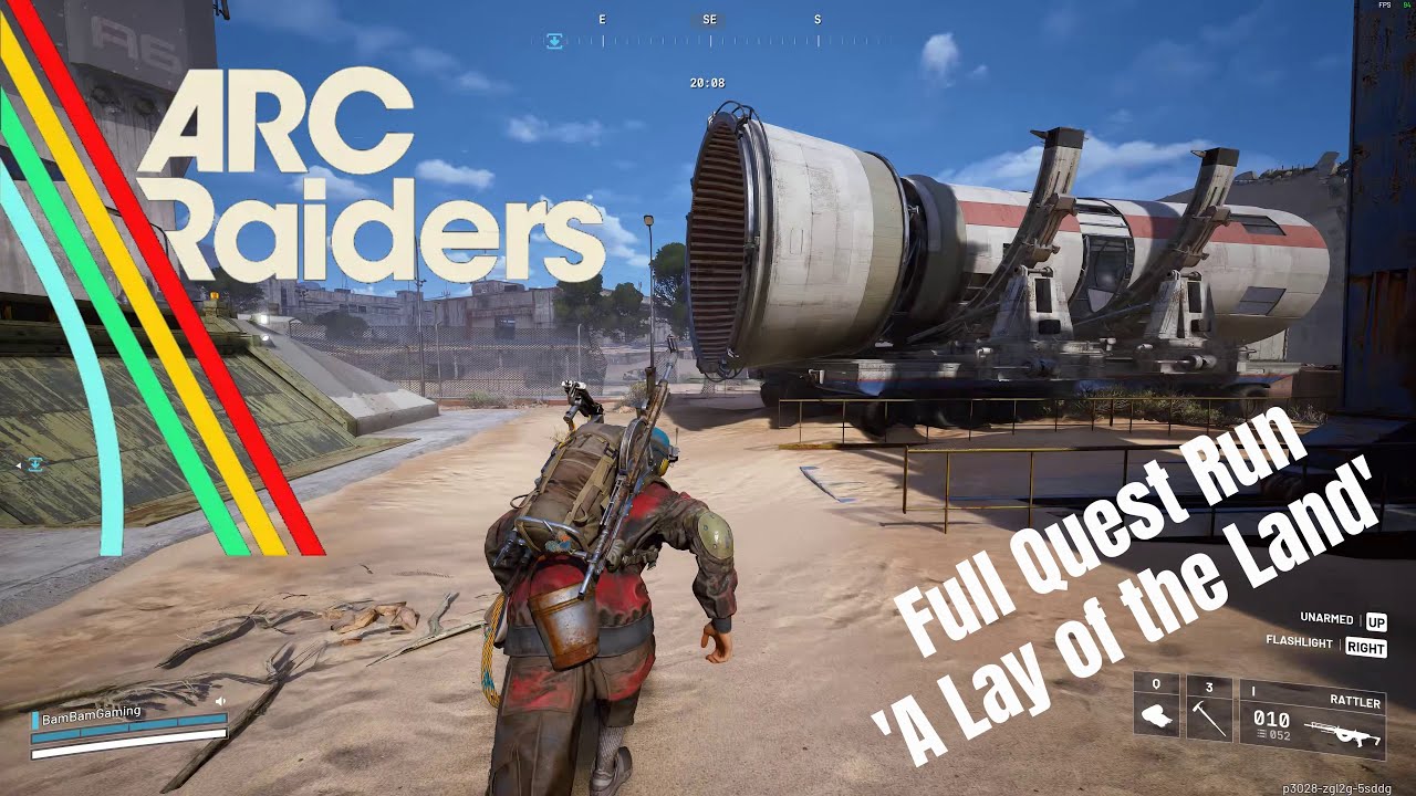 Arc Raiders (A Lay of the Land Quest) full Realtime Quest Run