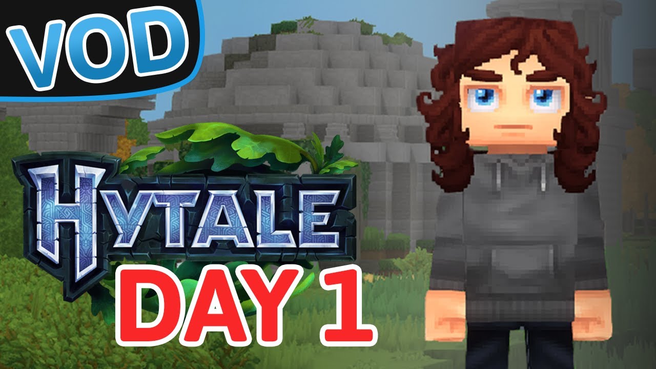 HYTALE IS HERE! - Hytale Day 1