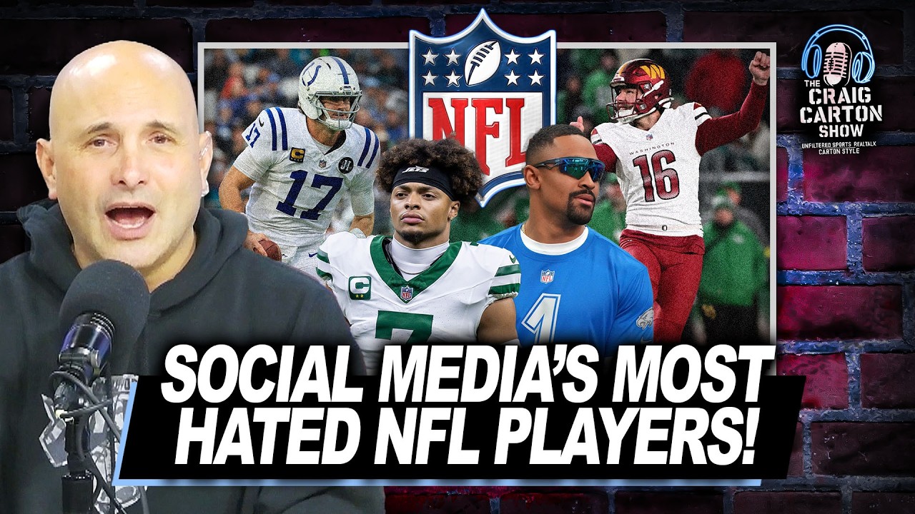 SOCIAL MEDIA VERDICT: Jalen Hurts Most Hated NFL Player Online! | The Craig Carton Show