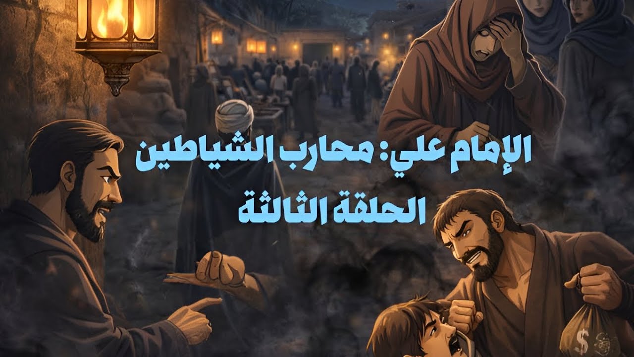 انمي الإمام علي: محارب الشياطين/ الحلقة الثالثة: عقول تحت السيطرة 