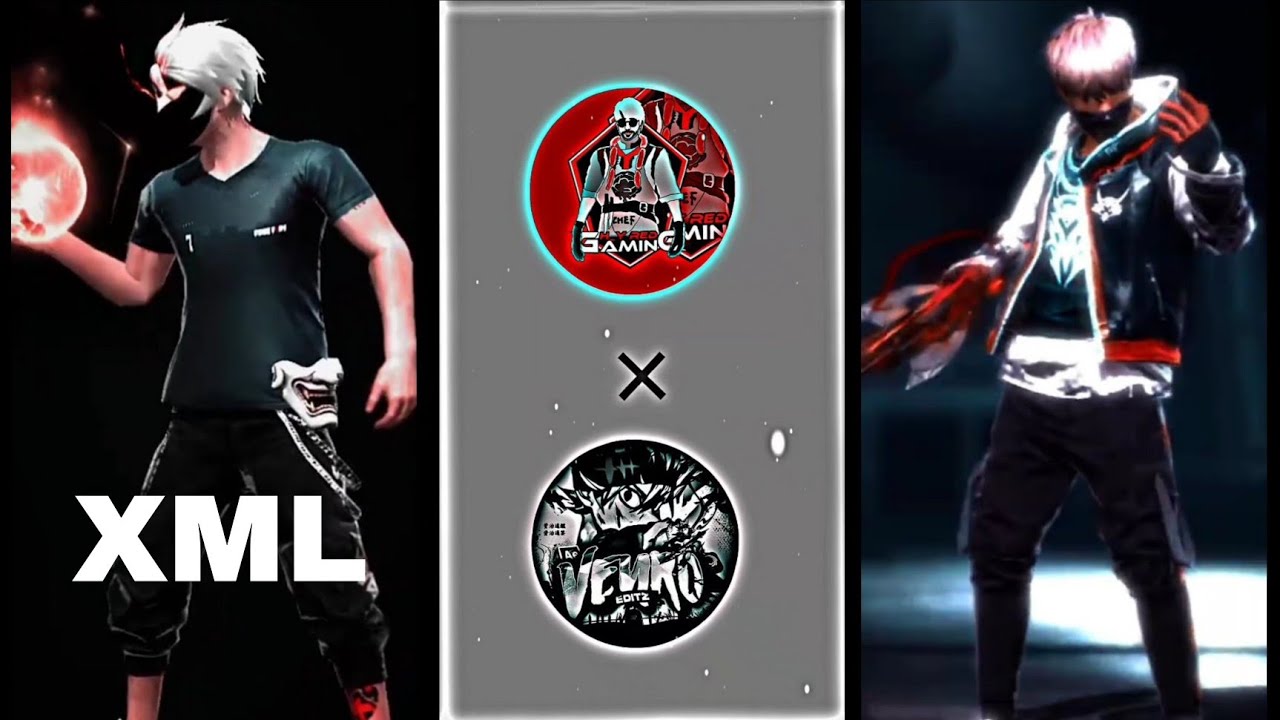 C O L L A B 🔥📈 // FF EDIT XML AVAILABLE 👇| @H_Y Red Gaming #shorts