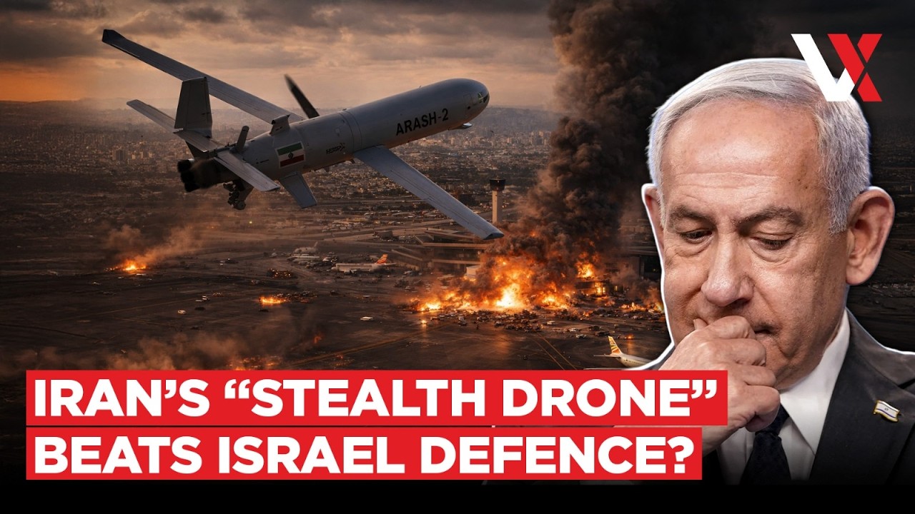 2,000KM, Radar-Proof? Iran Unleashes Arash-2 Drone Near Israel&rsquo;s Busiest Airport | VERTEX