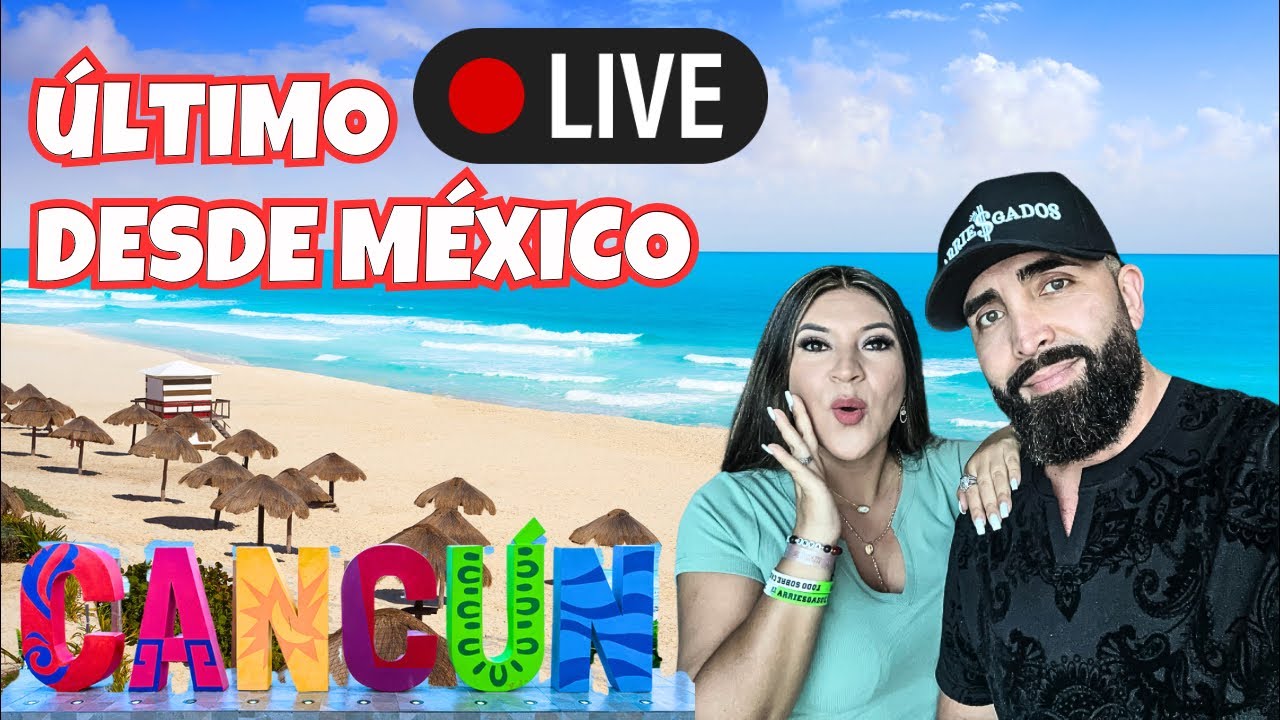 ULTIMA NOCHE EN M&Eacute;XICO 🔴EN VIVO DESDE DUBAI PALACE CASINO CANCUN ❤️