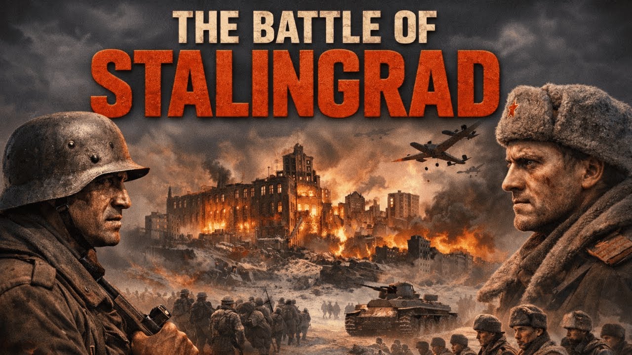 The Battle of Stalingrad Explained: The Deadliest Trap in Military History #ww2