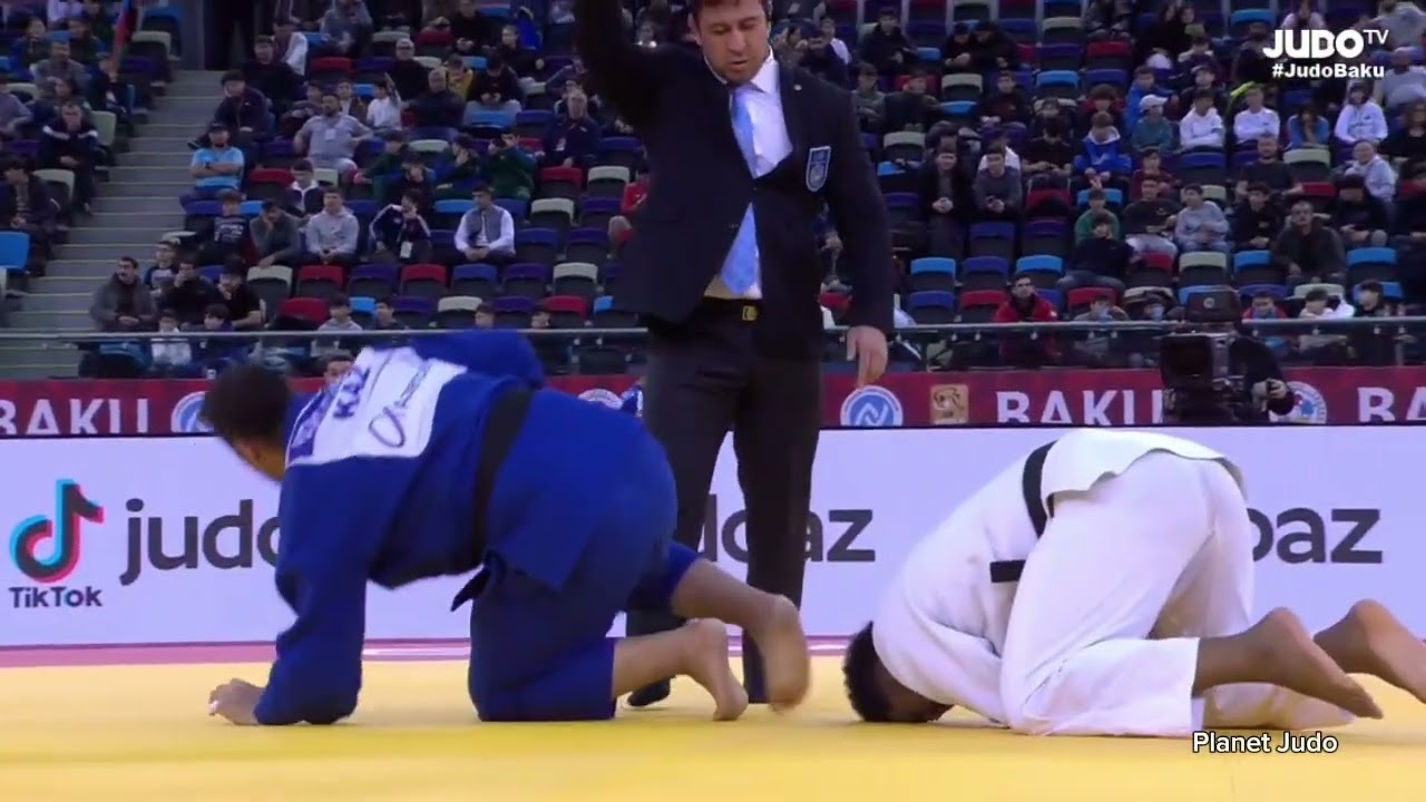 Saud MANAIE 🇸🇦 🆚️ Yelaman YERGALIYEV 🇰🇿 | 1 раунд /+100кг | Большой Шлем Баку 2024