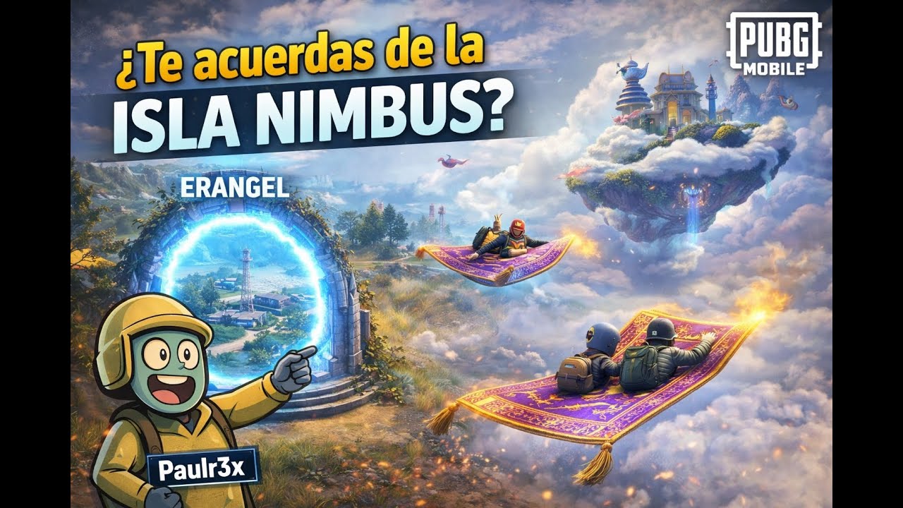 ☁️ Volviendo a la Isla Nimbus… ¿Te acuerdas del Espectáculo Aéreo? | PUBG Mobile 🔥