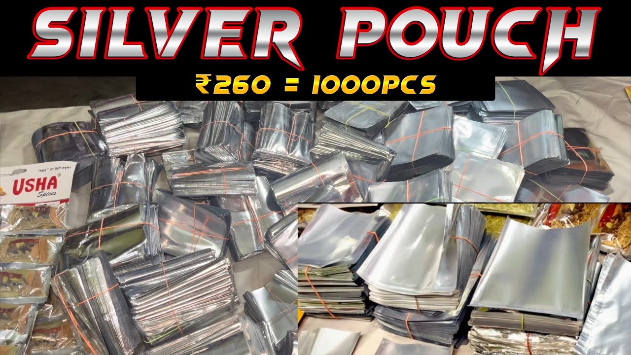 मसाले का सबसे अच्छा पैकेट कहाँ मिलेगा ?🫡  | masala packing pouch | blister card | silver packet