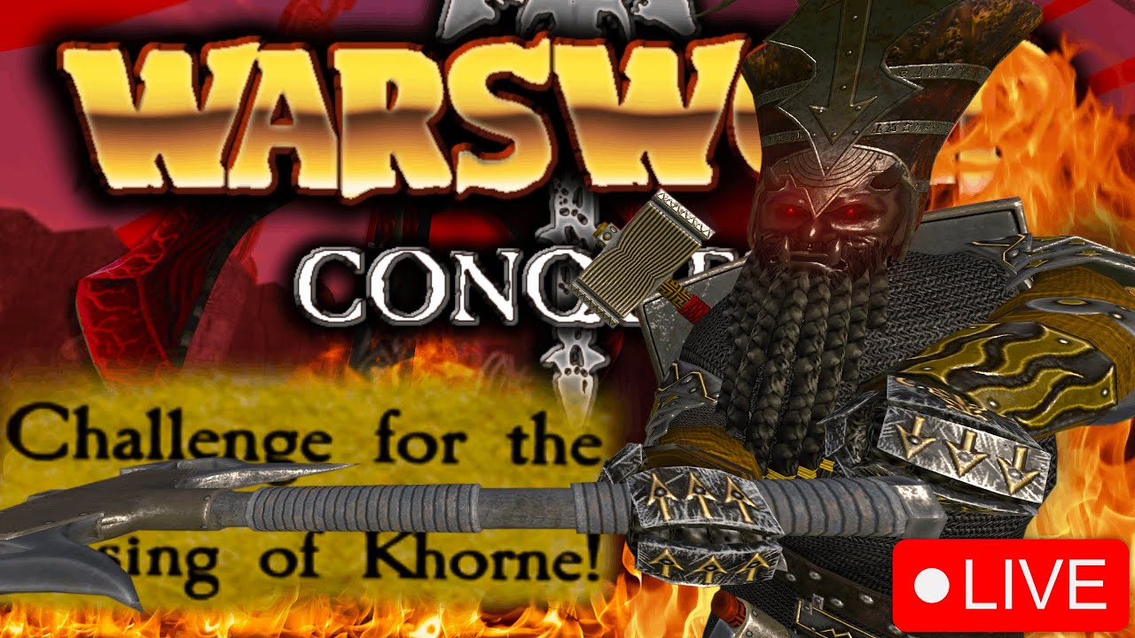 Attempting the TRIALS of KHORNE as a CHAOS DWARF in Warsword Conquest!!! - (Mount & Blade: Warband)