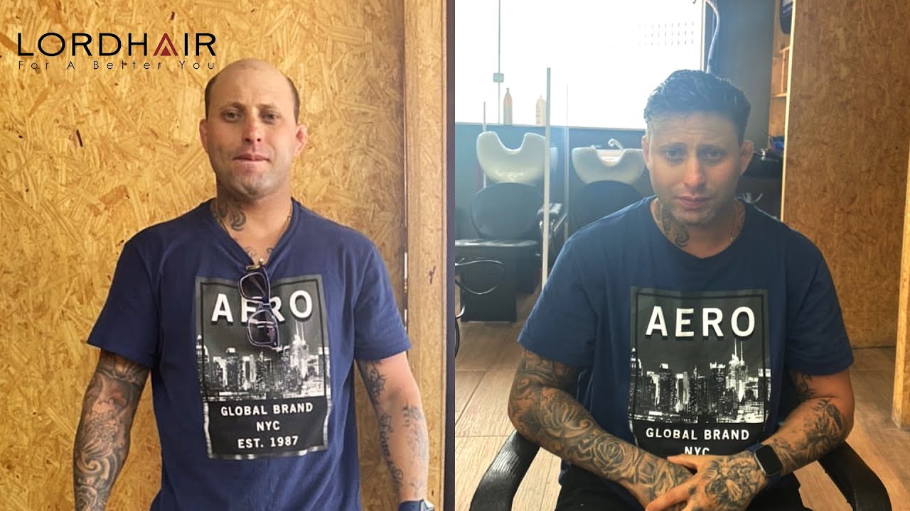Salon Hair System Transformation: Cutting In and Styling a Thin Skin Men&rsquo;s Hair System | Lordhair