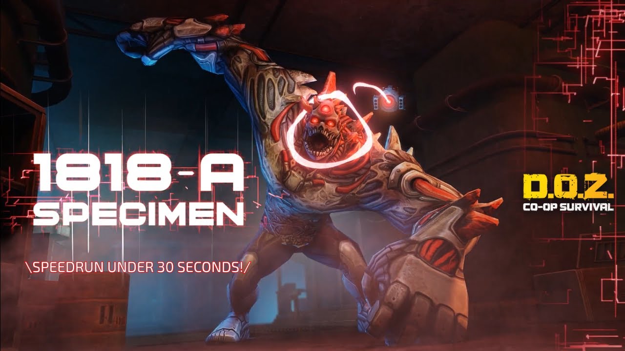 How to Speedkill Ark Floor 36 Boss - The 1818-A Specimen! | Dawn of Zombies