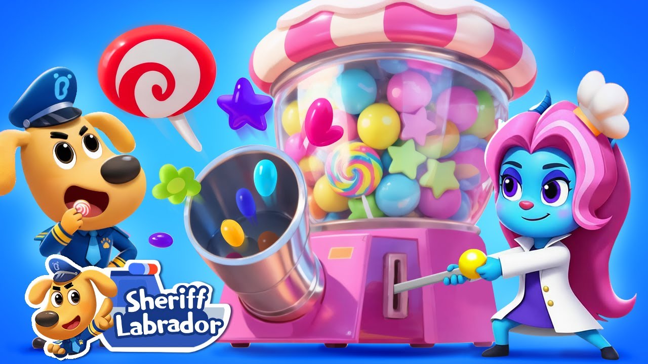 Don't Eat Too Much Candy | Good Habits | 🌊 WaterCity Mystery | Cartoon | Sheriff Labrador