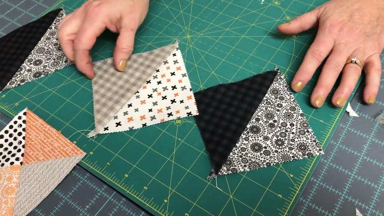 Quarter Square Triangle Tablerunner