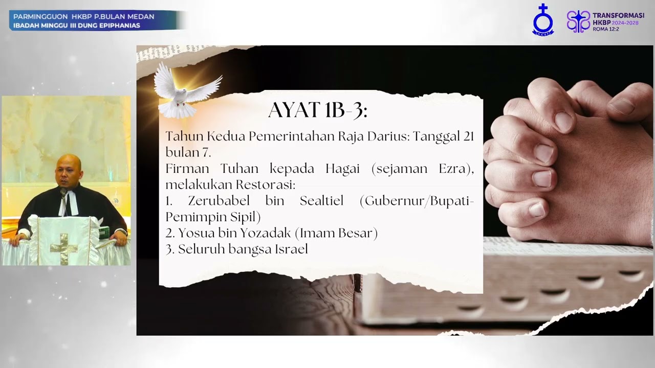 ALLAH MEMBERIKAN DAMAI SEJAHTERA | Pdt.Andiko Limbong,M.Th | HKBP P. Bulan Medan