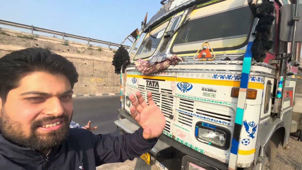 Himachal to Chandigarh by road😱￼ truck drive heavy driver🤕😨