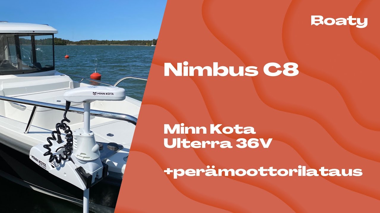 Nimbus C8 & Minn Kota Ulterra 36V