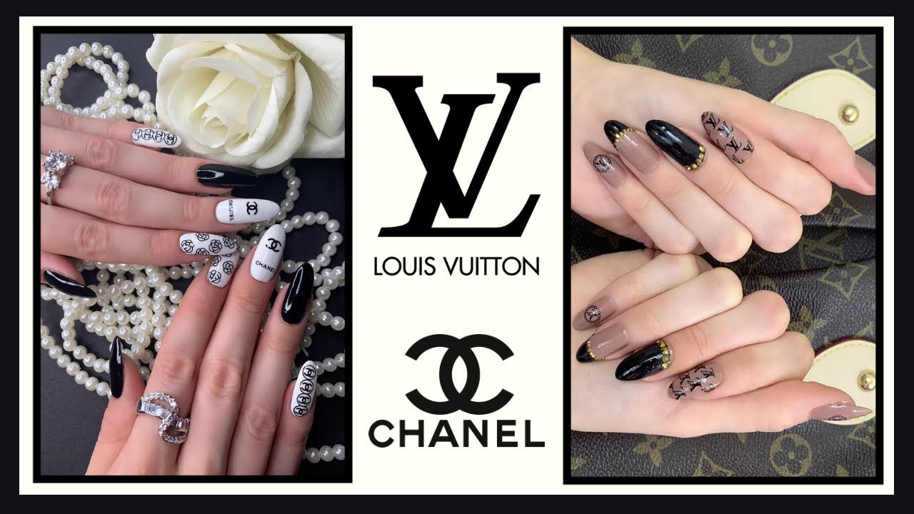 EASY DESIGNER NAIL ART | Designer logo ideas | модный маникюр под бренды | تصاميم مناكير ٢٠٢٠