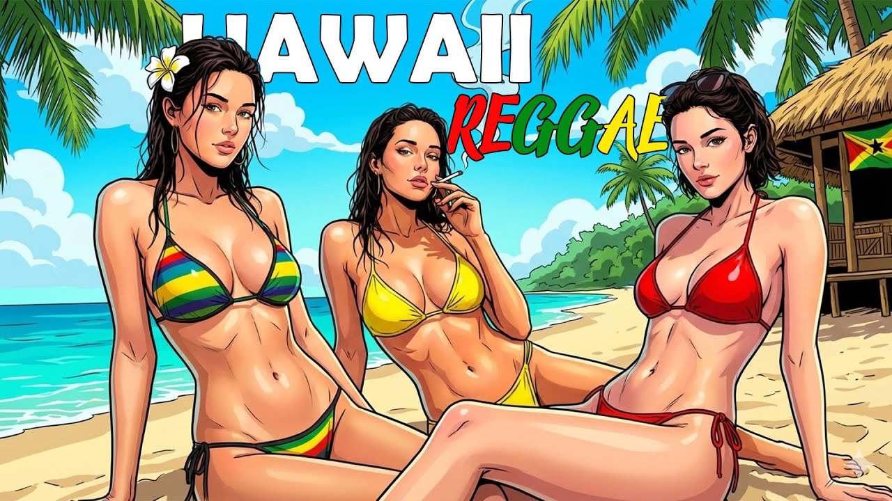 Deep Sleep Island • Soft Hawaiian Reggae for Insomnia 🌙 Healing Music to Fall Asleep Fast