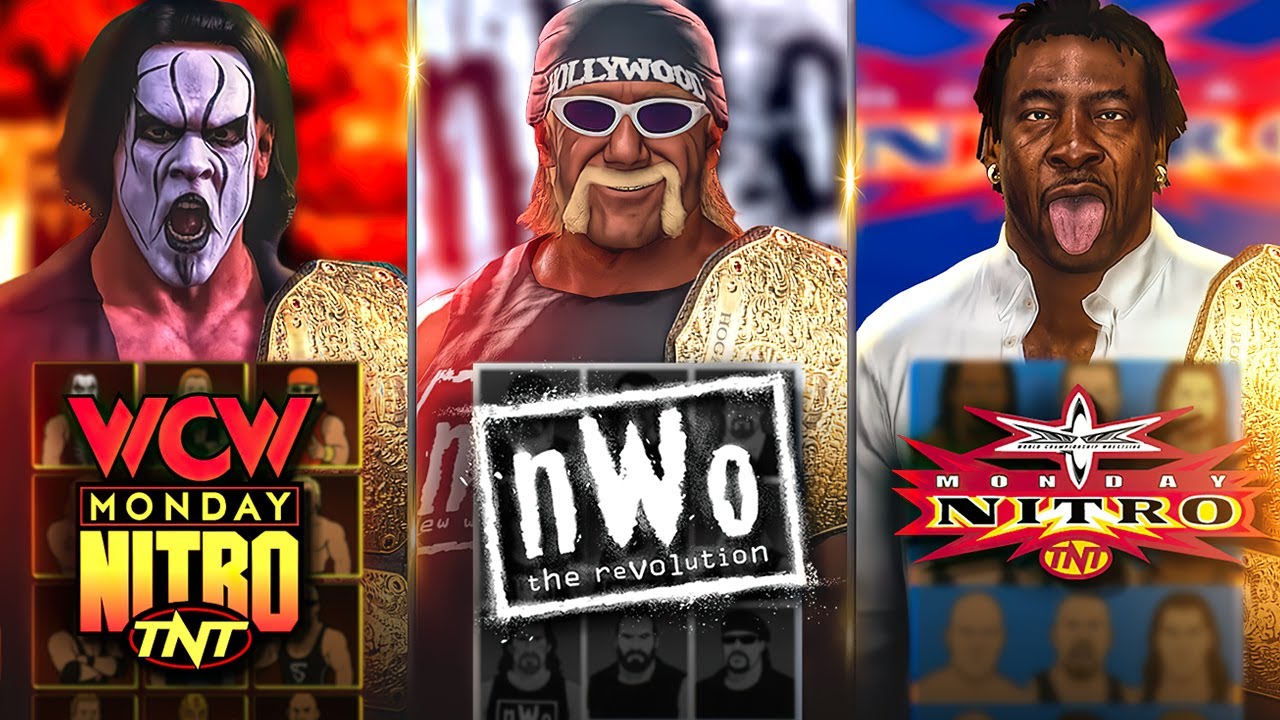1 Hour of The best WCW Universe Mode Storylines (WWE 2K)