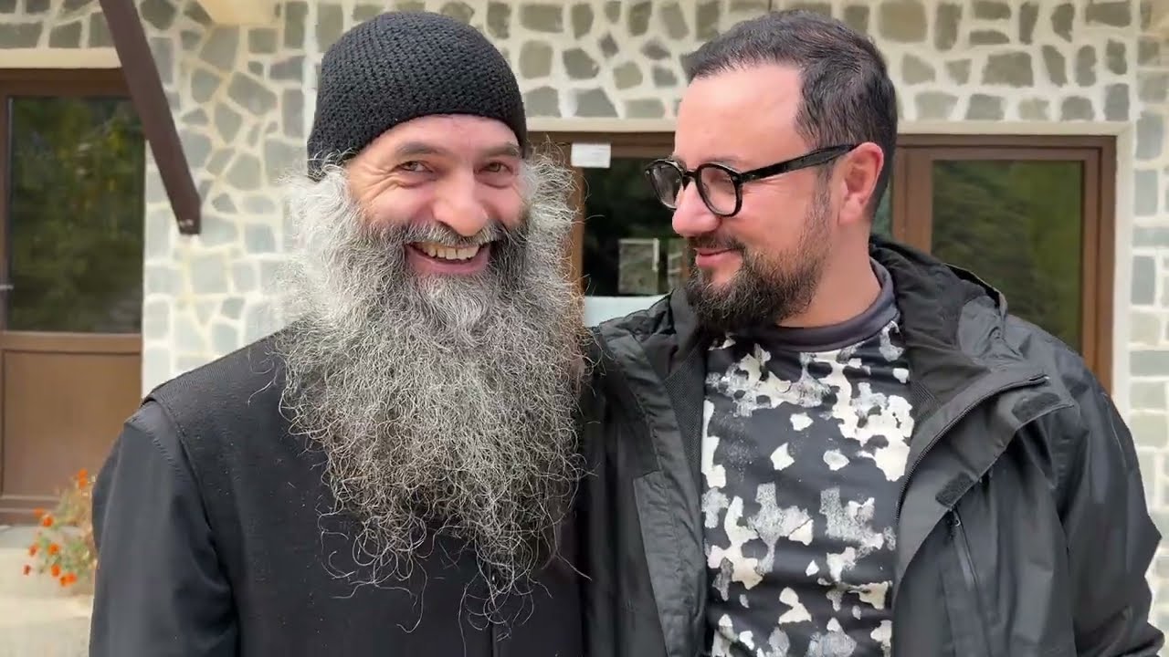 In vizita la Chilia Parintelui Pimen din Muntele Athos, Gradina Maicii Domnului 🙏🏼