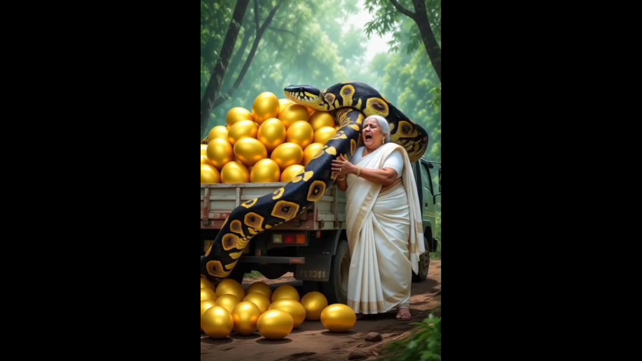 Grandma’s Golden Egg vs Giant Snake | Short Story Animation