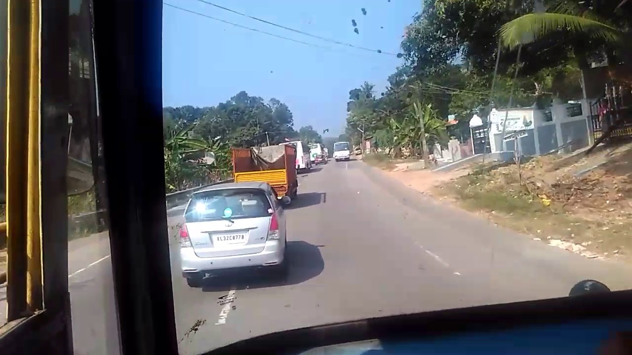 KSRTC - MASSIVE OVERTAKING BY KSRTC Fast Passenger