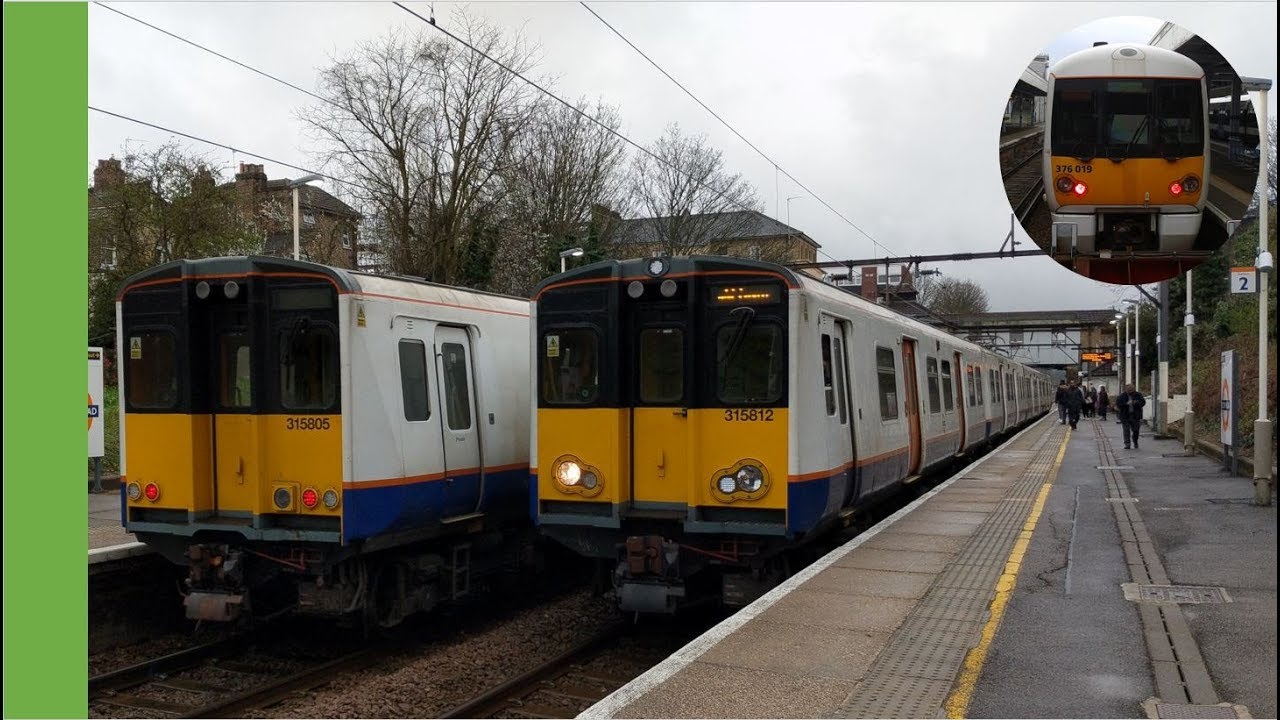 Trains at Rectory Road