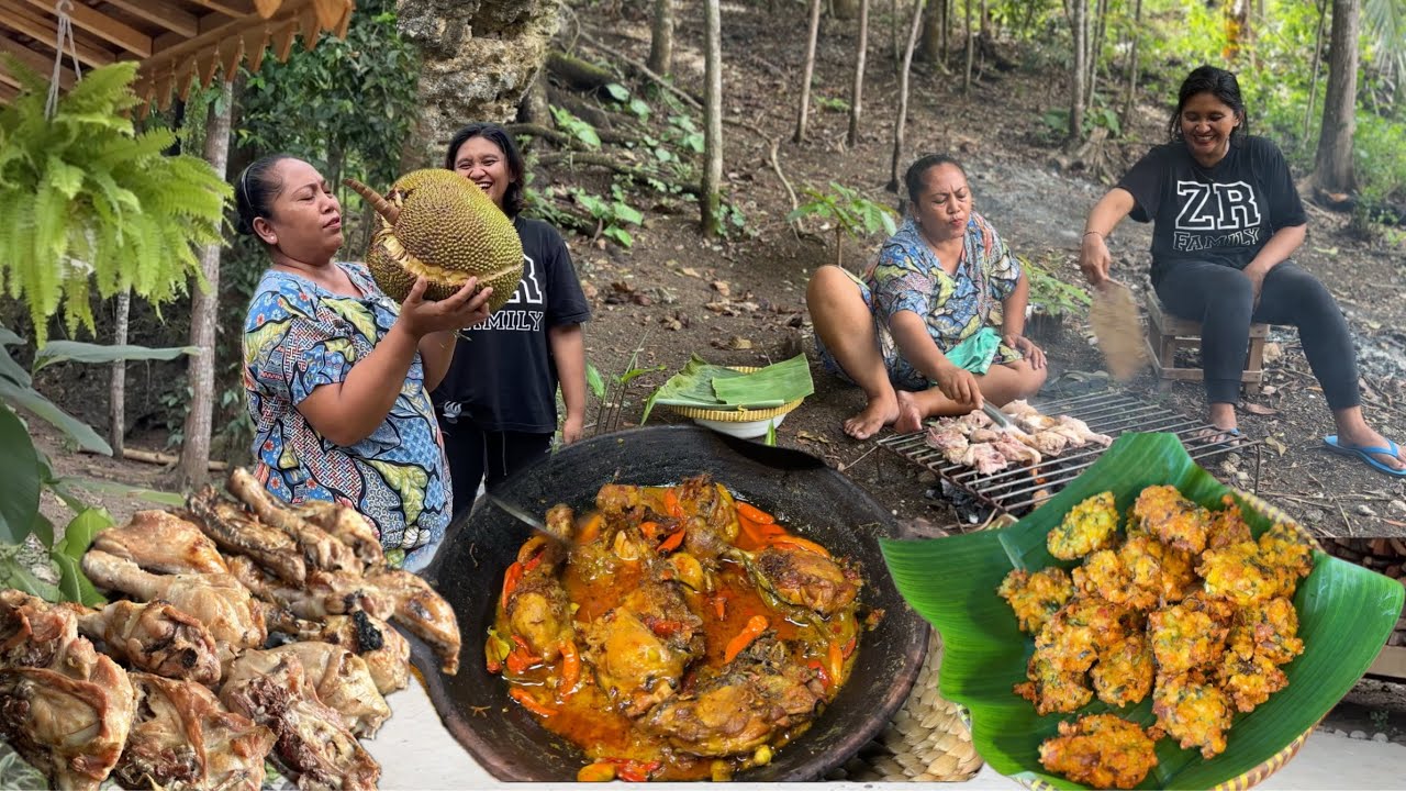 BNUNG PANEN JERUK PANEN NANGKA || LANJUT MASAK AYAM LODHO PEDAS 🌶️ 🥵 