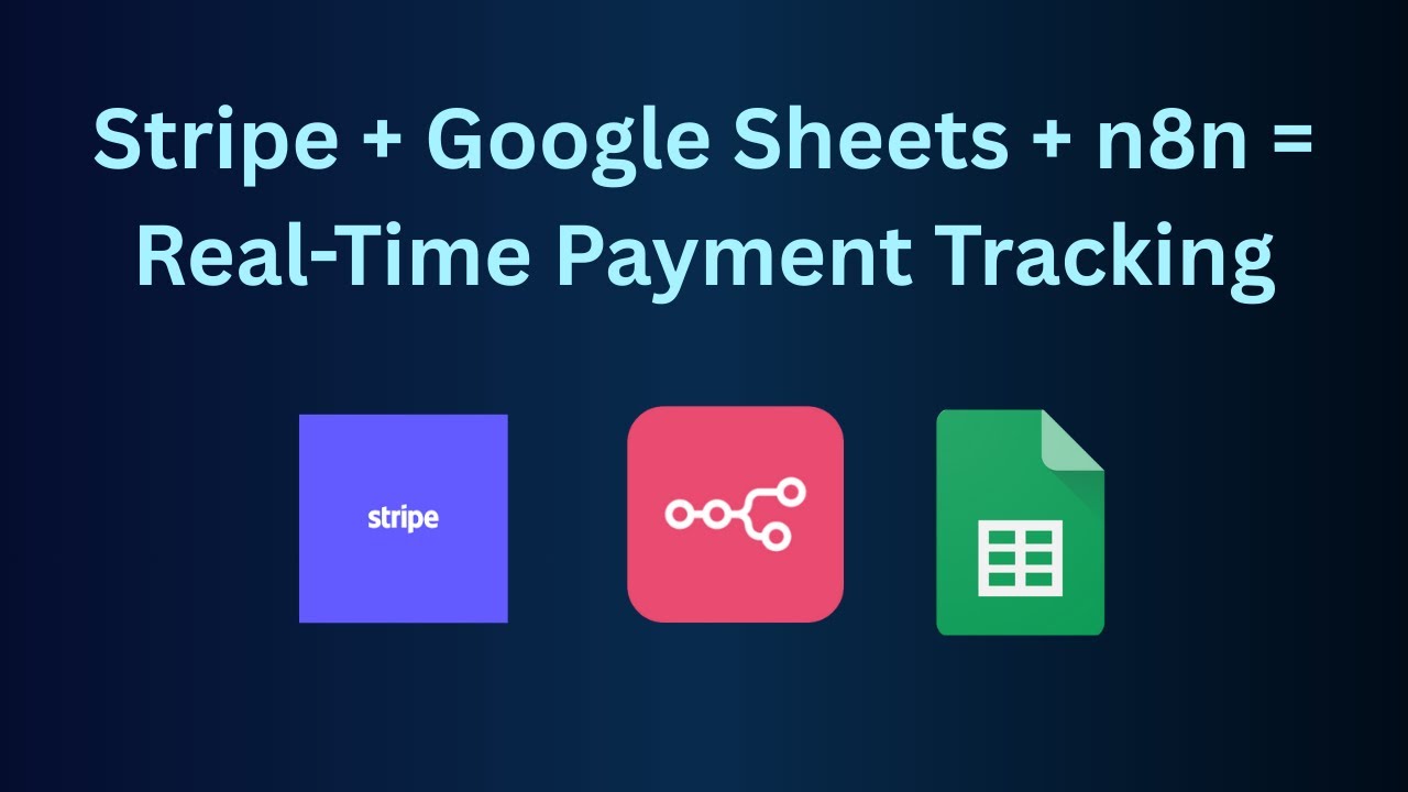 Save Stripe Payments to Google Sheets Automatically with n8n