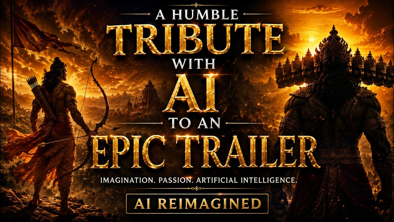 A Humble AI Tribute to Ramayana Trailer | Epic Fan-Made Cinematic Trailer Concept