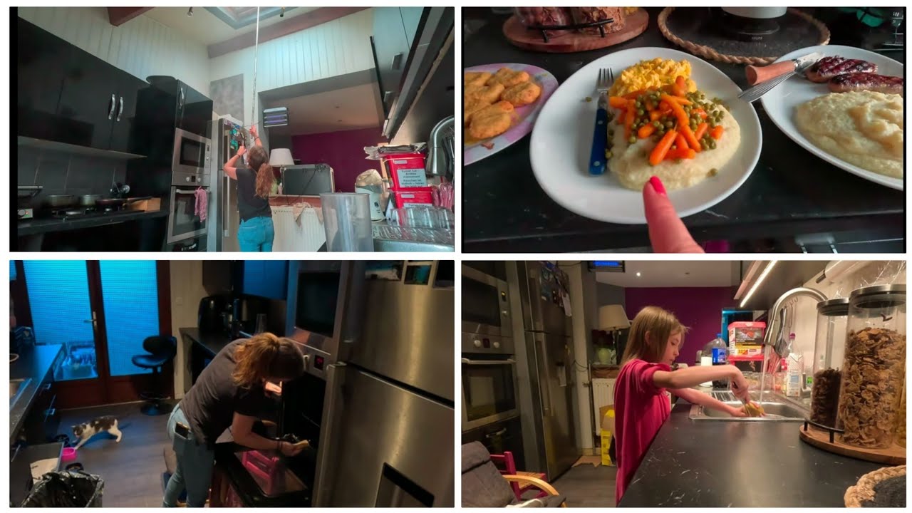 VLOG cuisine. Mel fait la vaisselle. creation..dimanche 25 août