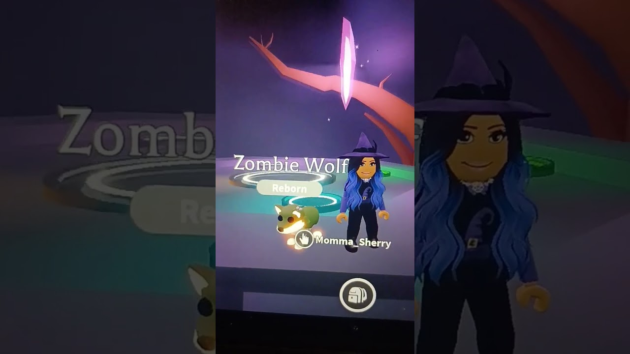 neon zombie wolf!